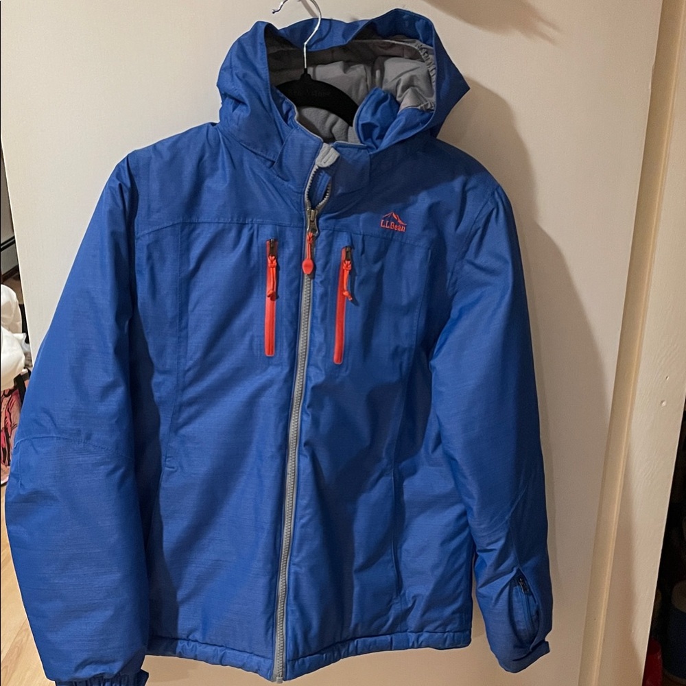 L.L. Bean Boy's Blue Ski Jacket